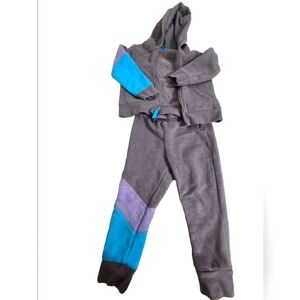 Girls 4T Colorblock 2 Piece Sweat Suit/Active Wear
